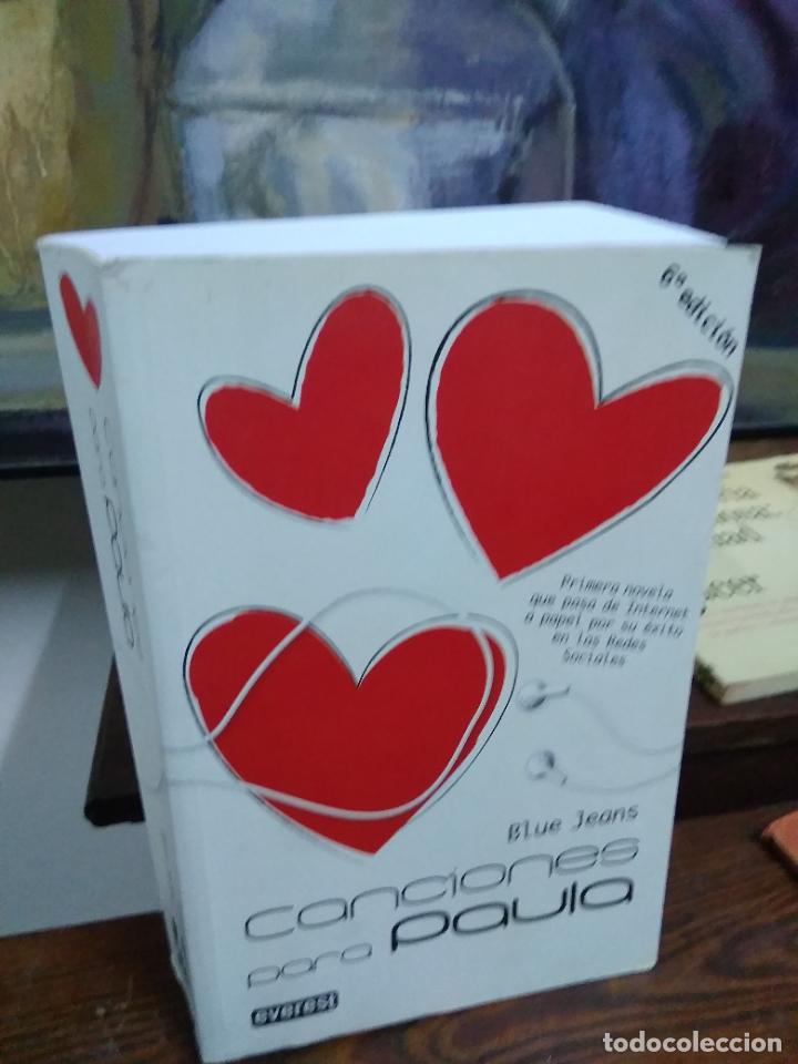 Libros: Canciones para Paula. Blue Jeans. L.4349-9 - Foto 1
