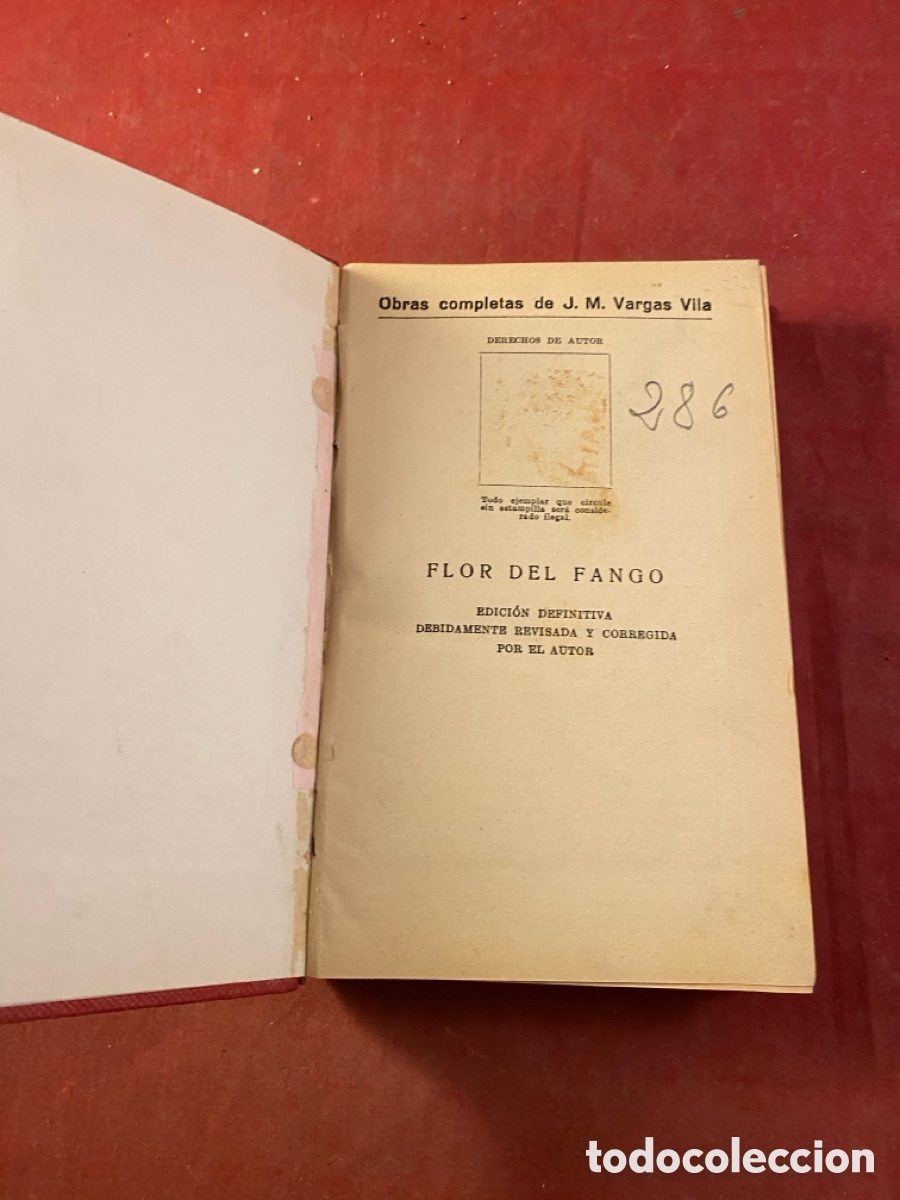 Libros: FLOR DEL FANGO - Foto 1