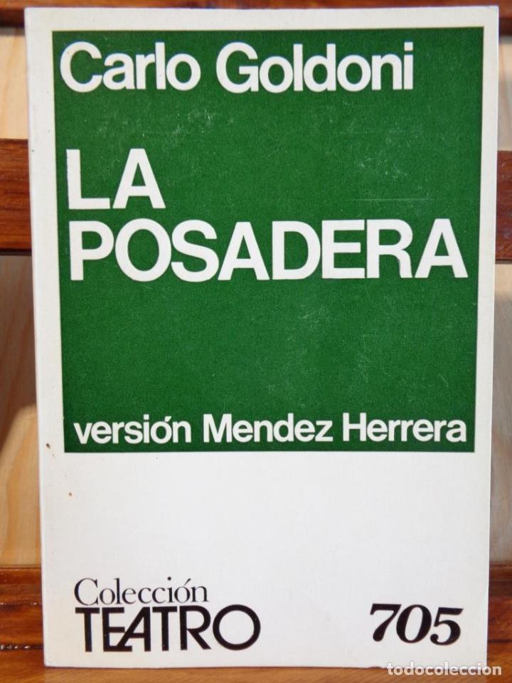 Libros: LA POSADERA (Versi&oacute;n de M&eacute;ndez Herrera) - CARLO GOLDONI - Foto 1