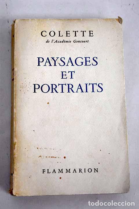 Libros: Paysages et portraits.- Colette - Foto 1