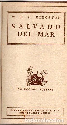 Libros: Salvado del Mar - Kingston, W. H. G. - Foto 1