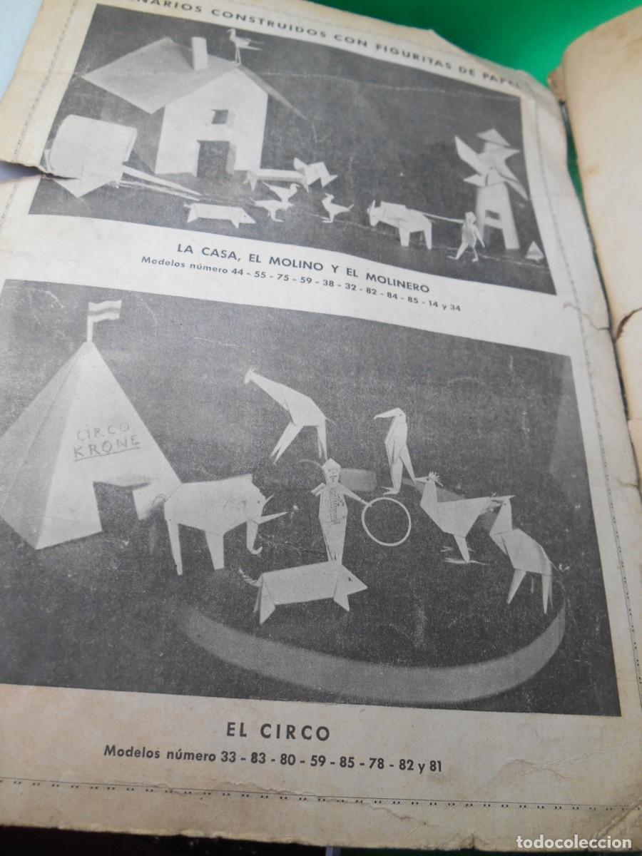 Libros: LIBRO PAPIROFLEXIA. EL MUNDO DE PAPEL 1939. EDICIONES INFANCIA. - Foto 3