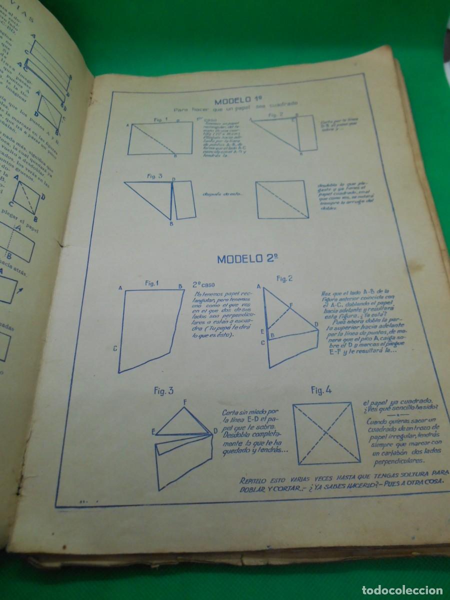 Libros: LIBRO PAPIROFLEXIA. EL MUNDO DE PAPEL 1939. EDICIONES INFANCIA. - Foto 6