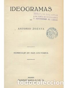 Libros: IDEOGRAMAS - Zozaya,Antonio - Foto 1