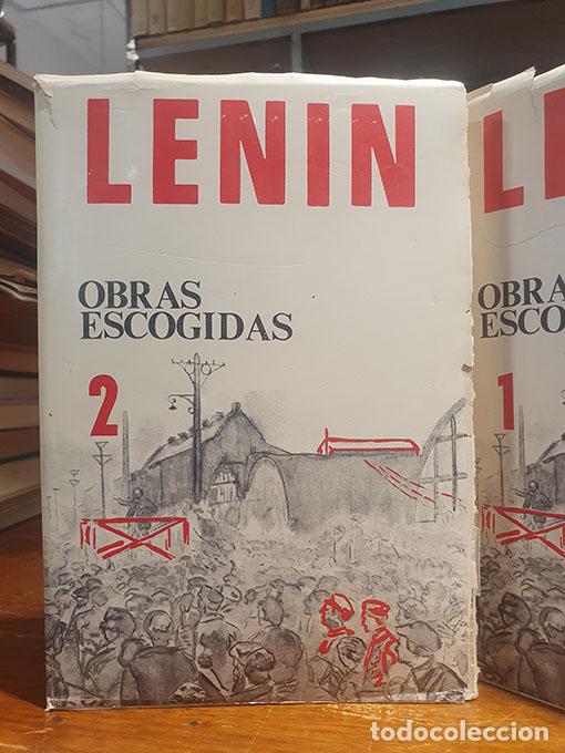 Libros: OBRAS ESCOGIDAS. 2 tomos. - LENIN, V. I. - Foto 2