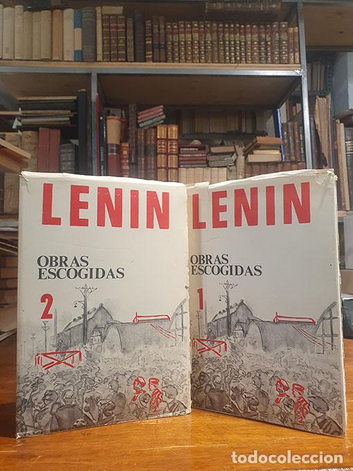 Libros: OBRAS ESCOGIDAS. 2 tomos. - LENIN, V. I. - Foto 1