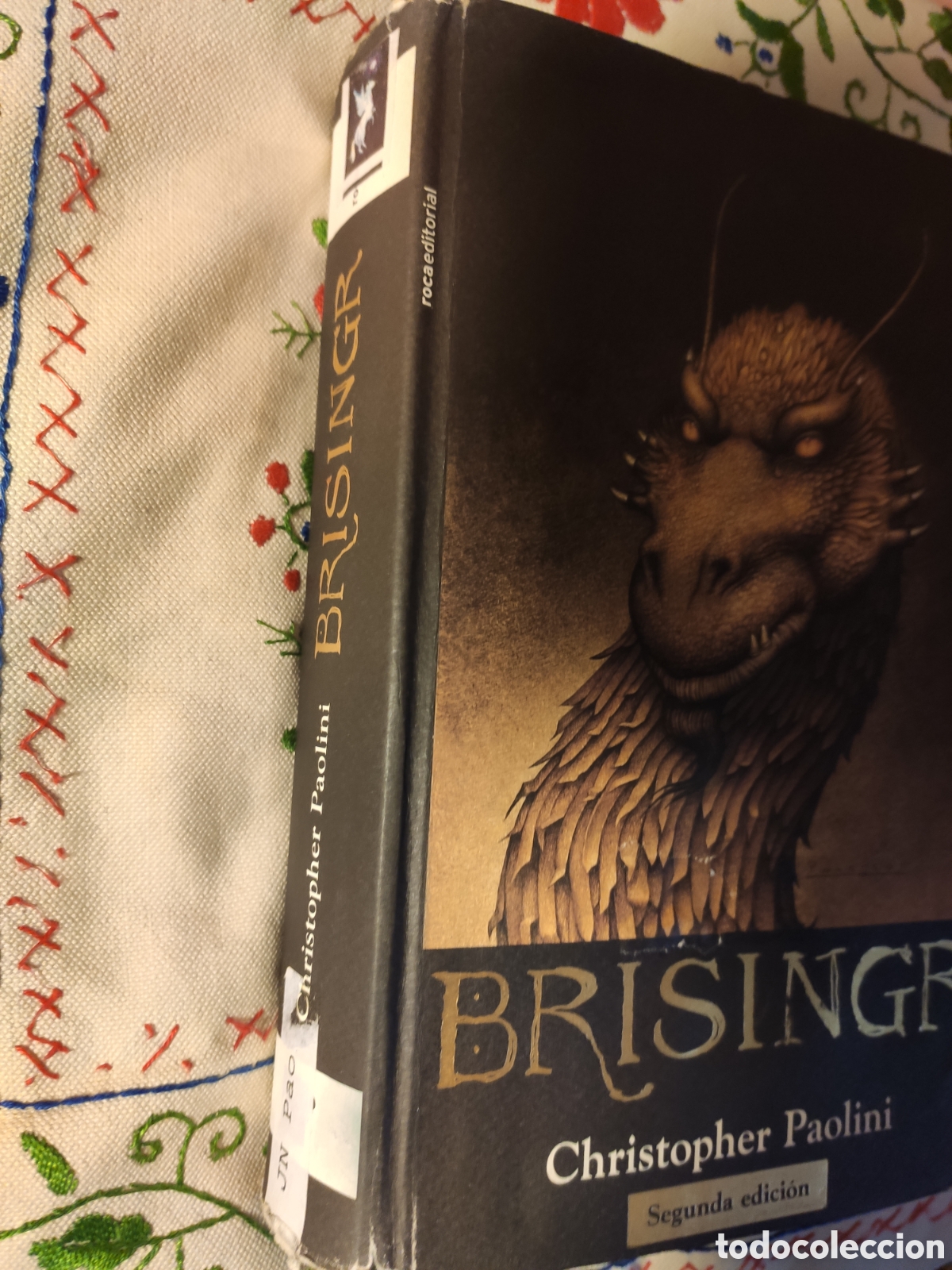 Libros: BRISINGR. CHRISTOPHER PAOLINI. ROCA EDITORIAL. - Foto 2
