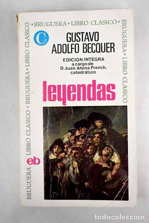 Libros: Leyendas: B&eacute;cquer, Gustavo Adolfo.- B&eacute;cquer, Gustavo Adolfo - Foto 1