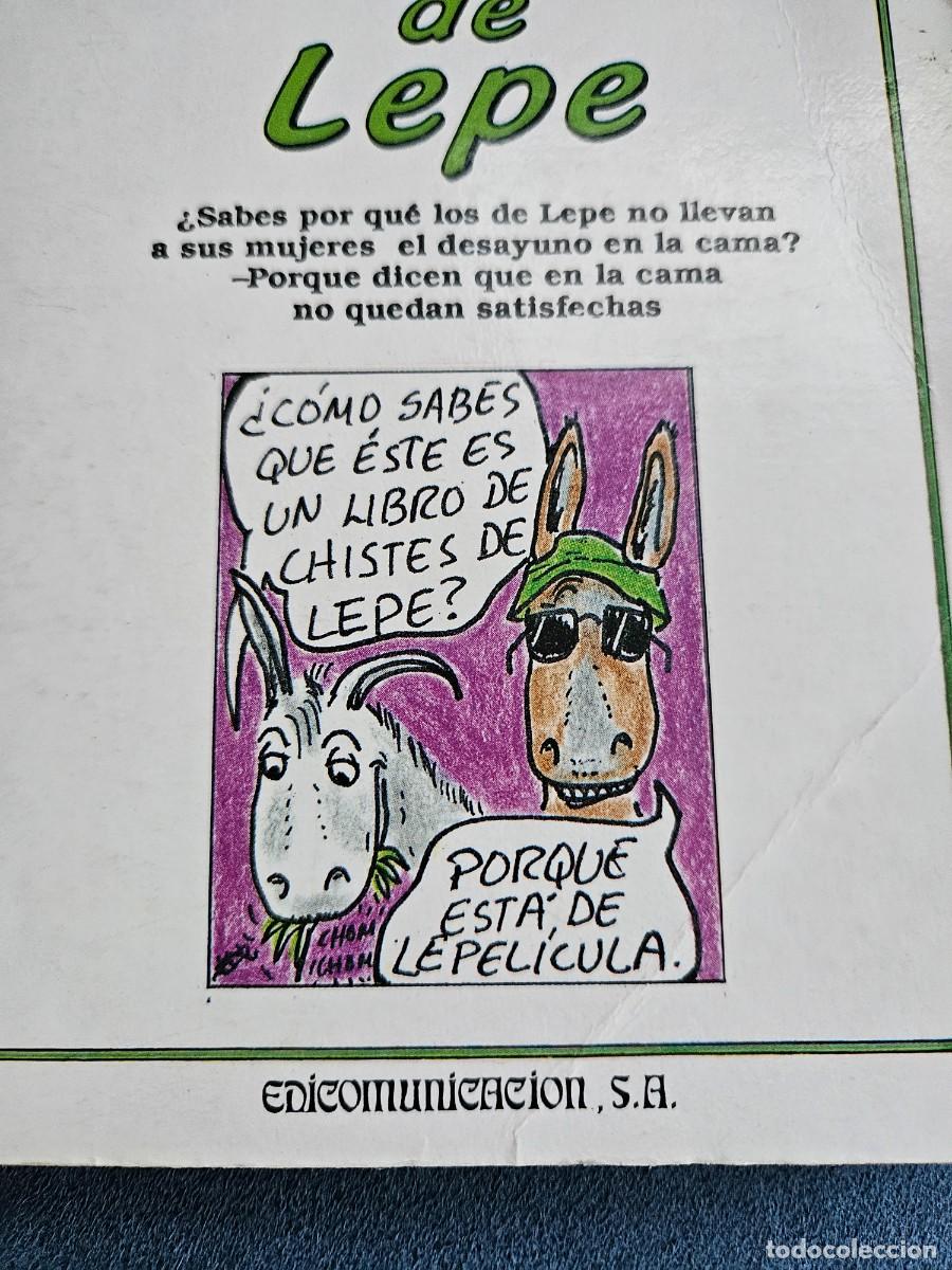 Libros: Humor De Lepe De Javier Tapia Rodr&iacute;guez, De 1989. - Foto 5