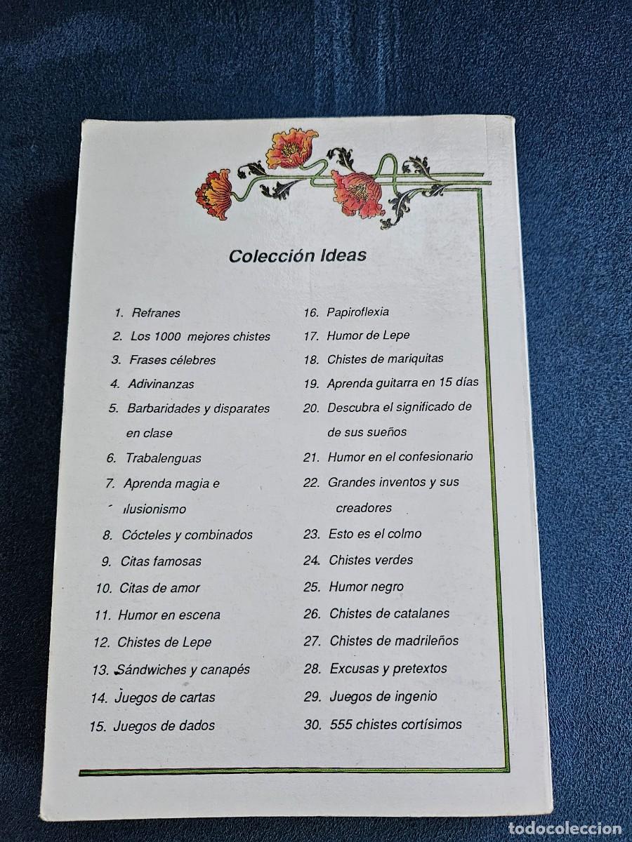 Libros: Humor De Lepe De Javier Tapia Rodr&iacute;guez, De 1989. - Foto 7