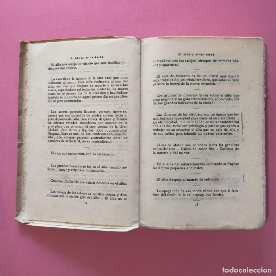 Libros: El Alba y otras cosas. - G&oacute;mez de la Serna, Ram&oacute;n. - Foto 5