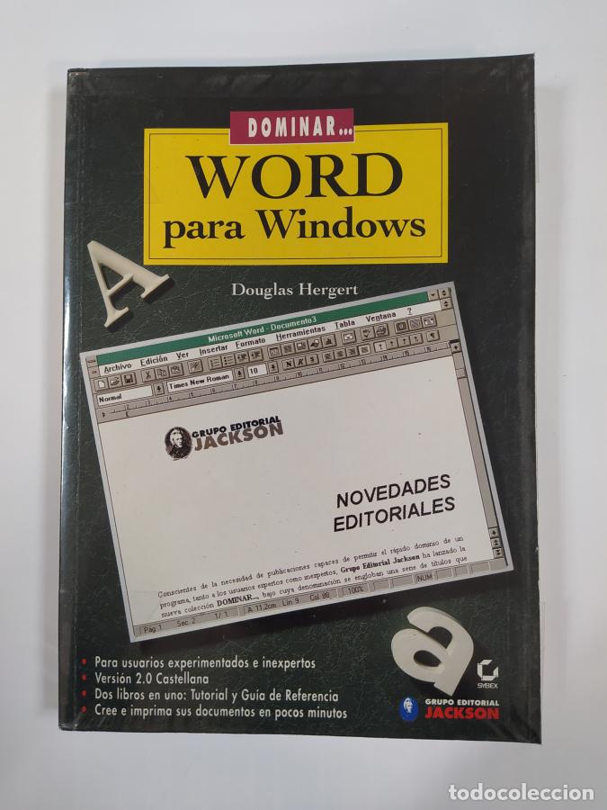 Libros: Dominar Word para Windows. - Douglas Hergert. TDK274 - Foto 1