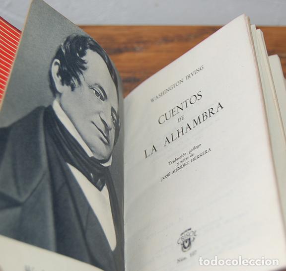 Libros: CUENTOS DE LA ALHAMBRA - WASHINGTON IRVING - Foto 2