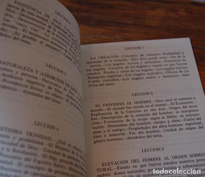 Libros: EL DOGMA CAT&Oacute;LICO. PROGRAMA. Plan 1957. 6&ordm; Curso. Estudios del Bachillerato. - Foto 2