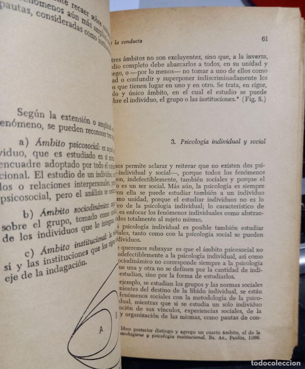 Libros: Psicolog&iacute;a de la conducta. - BLEGER, Jos&eacute;: - Foto 4