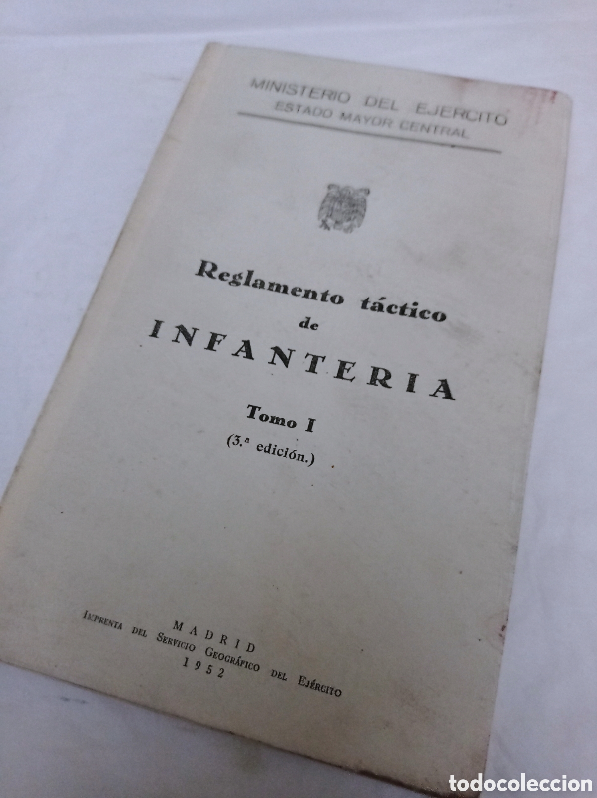 Libros: REGLAMENTO TACTICO DE INFANTERIA T1 - Foto 1