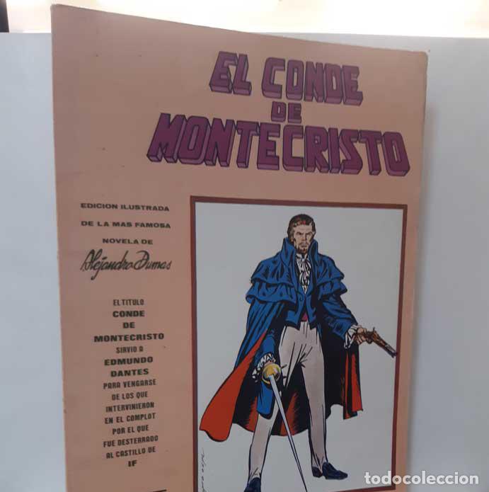 Libros: EL CONDE DE MONTECRISTO - V&Eacute;RTICE, Mundi comics cl&aacute;sicos. 1981 - Foto 1