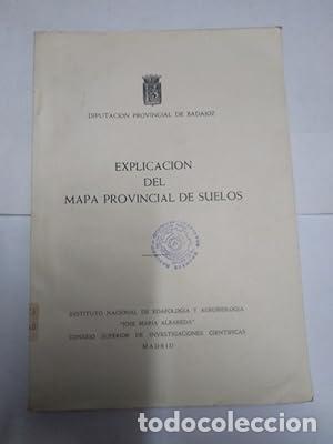 Libros: Explicaci&oacute;n del mapa provincial de suelos - Foto 1