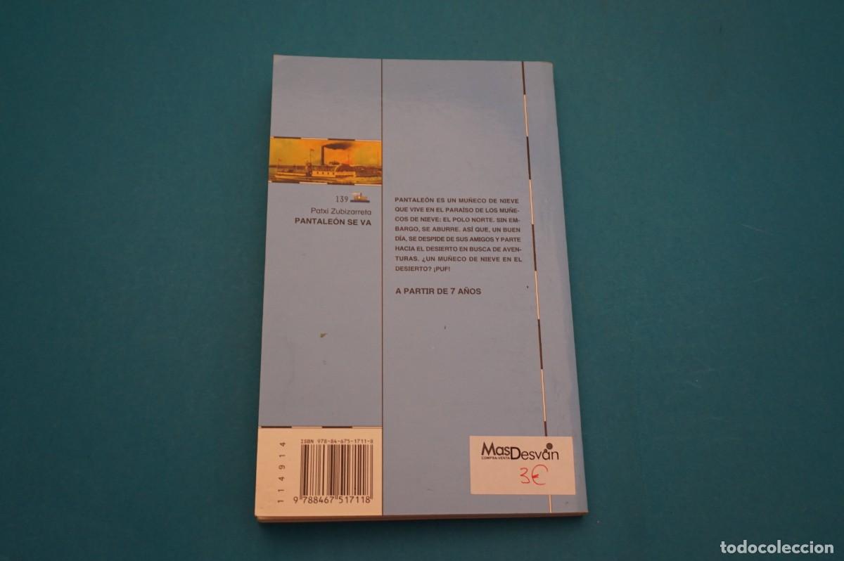 Libros: AR45B/ PANTALEON SE VA - PATXI ZUBIZARRETA / SM - Foto 4