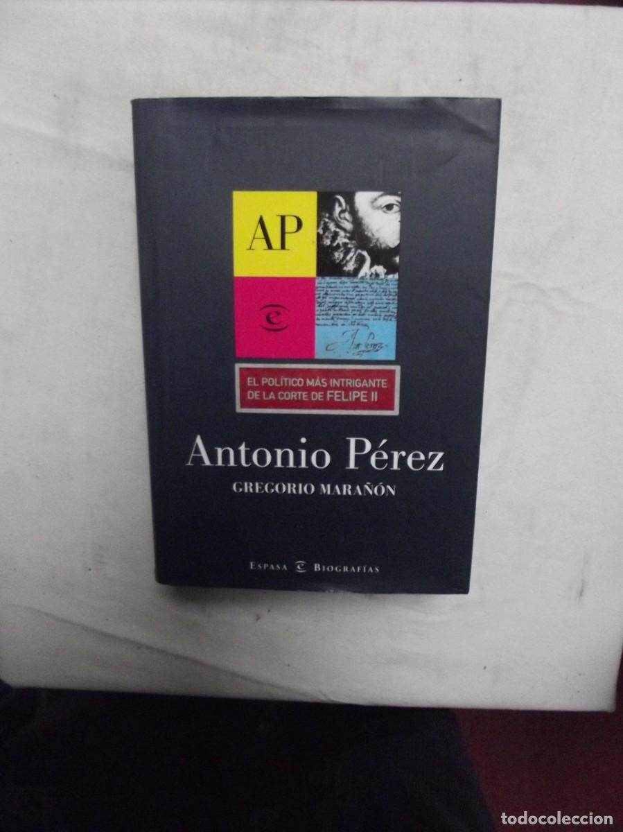 Libros: ANTONIO PEREZ DE GREGORIO MARA&Ntilde;ON