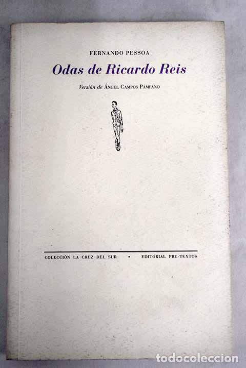 Libros: Odas de Ricardo Reis.- Pessoa, Fernando - Foto 1