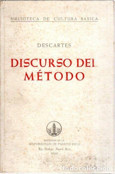 Libros: Discurso del m&eacute;todo - Descartes - Foto 1