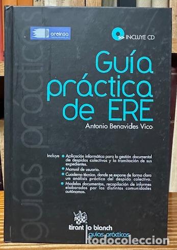 Libros: GUIA PRACTICA DE ERE. El despido colectivo - BENAVIDES VICO, Antonio - Foto 1
