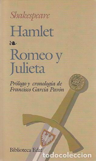 Libros: HAMLET. ROMEO Y JULIETA - SHAKESPEARE - Foto 1