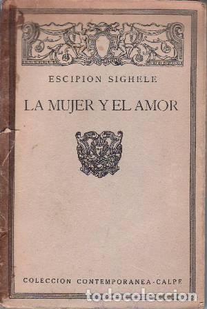 Libros: SIGHELE, Escipion.- - La mujer y el amor. - Foto 2