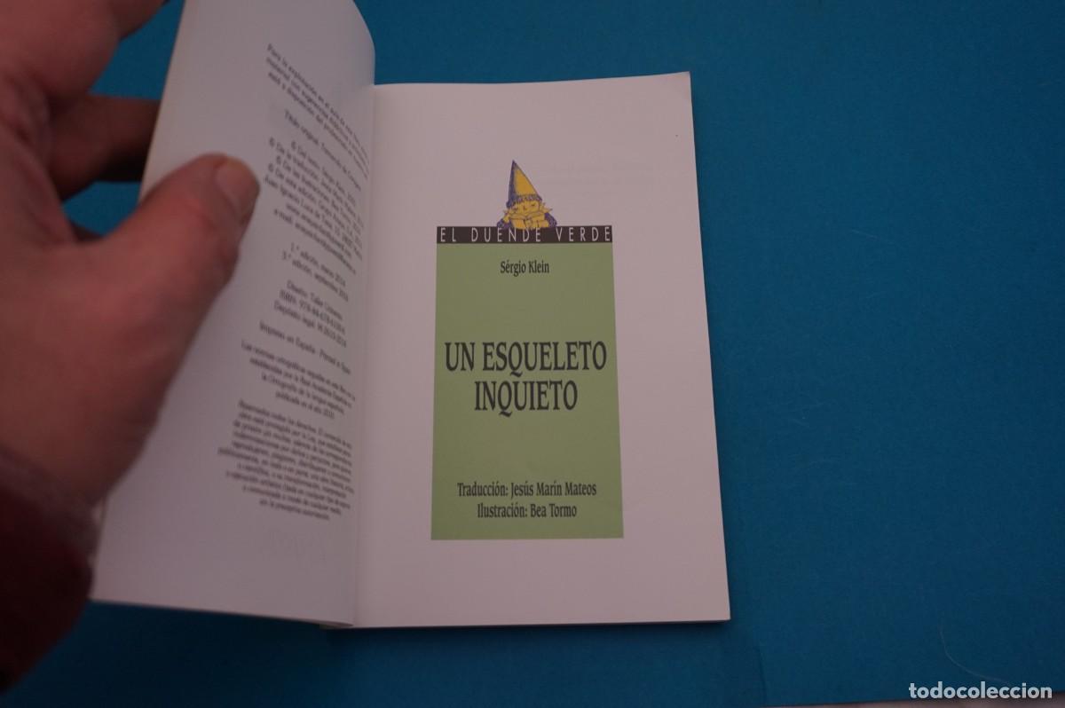 Libros: AR45B/ O ESQUELETO INQUIETO - SERGIO KLEIN / ANAYA - Foto 3