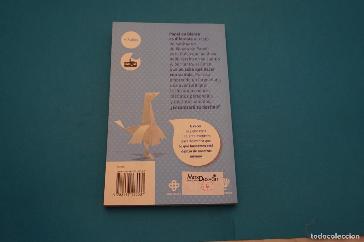 Libros: AR45B/ PAPEL EN BLANCO - JOSU DIAZ GARCIA / SM - Foto 4