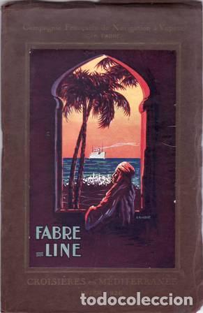 Libros: Fabre Line. Croisi&egrave;res en M&eacute;diterran&eacute;e (Hiver, 1926). - Foto 2