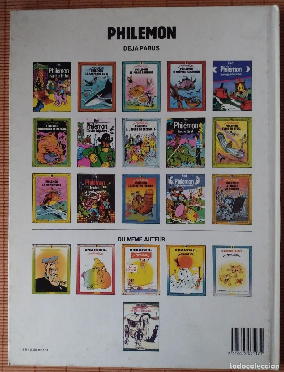 Libros: FRED. PHILEMON LE DIABLE DU PEINTRE. TOMO 15. - Foto 2