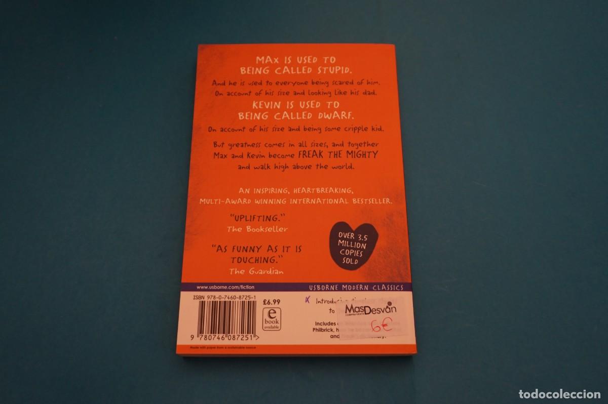 Libros: AR45B/ FREAK THE MIGHTY - RODMAN PHILBRICK / USBORNE - Foto 5