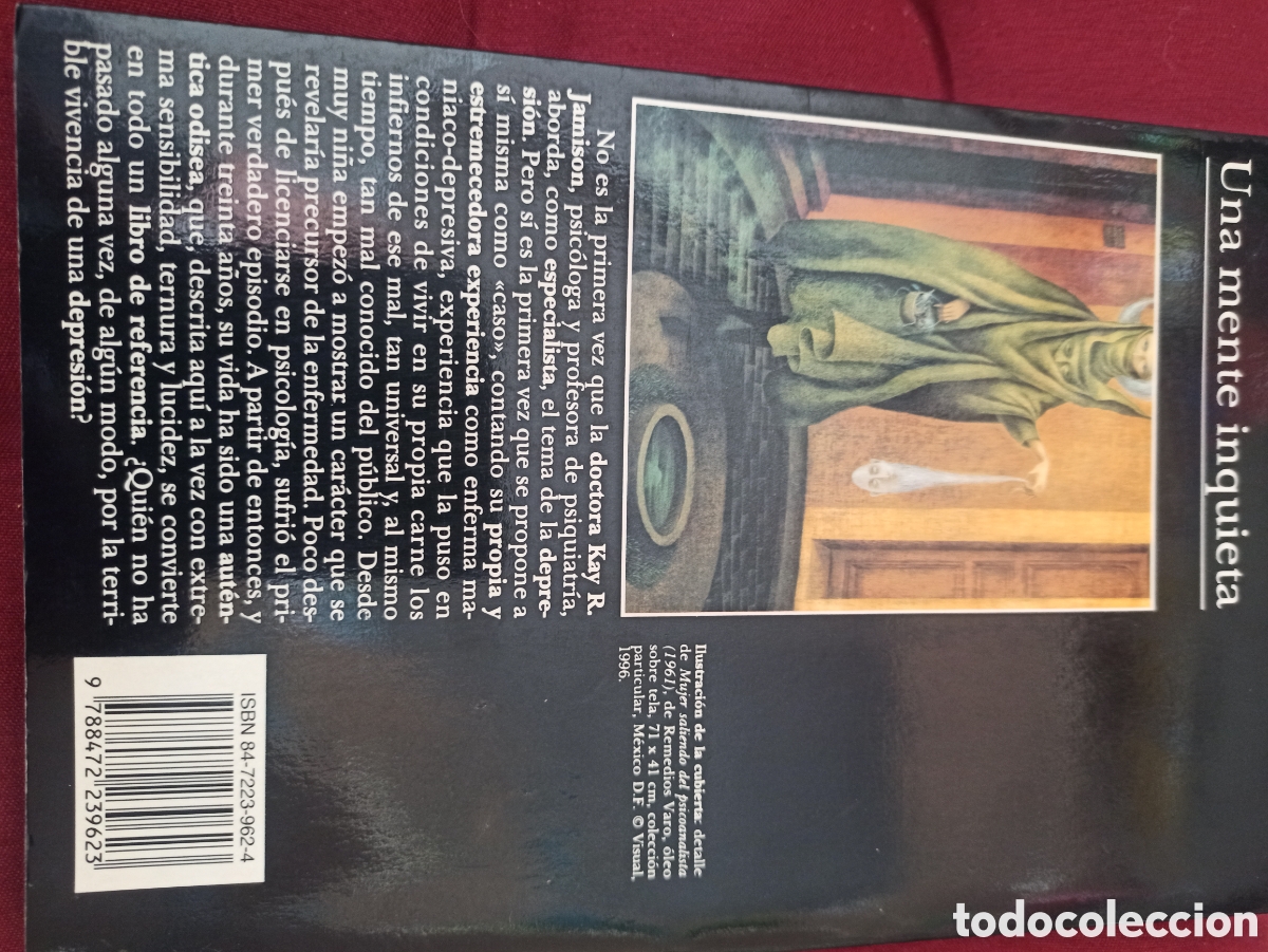 Libros: Una mente inquieta - kay R. Jamison - Foto 2