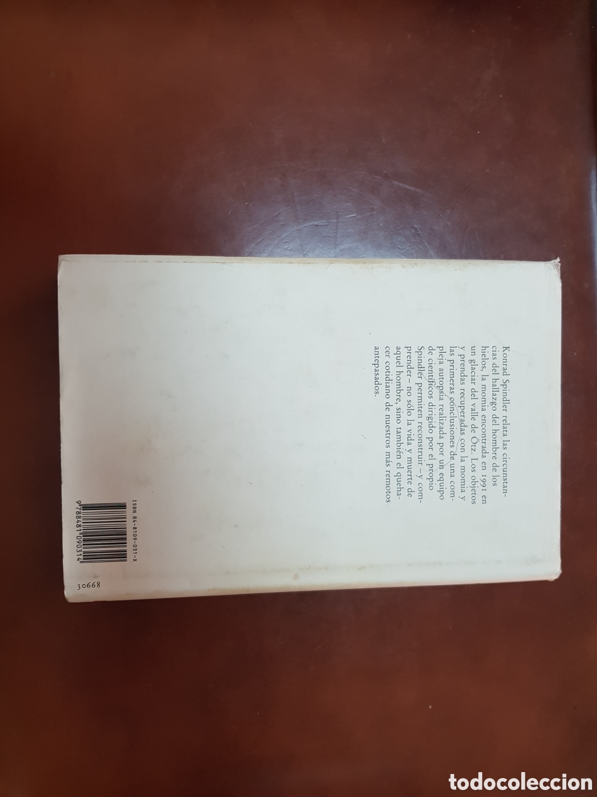Libros: EL HOMBRE DE LOS HIELOS. KONRAD SPINDLER - Foto 3