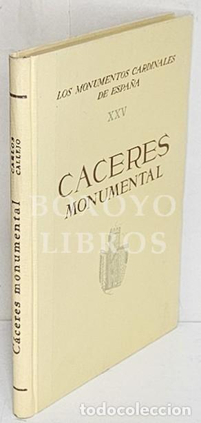 Libros: CALLEJO SERRANO, Carlos. C&aacute;ceres monumental - Foto 1