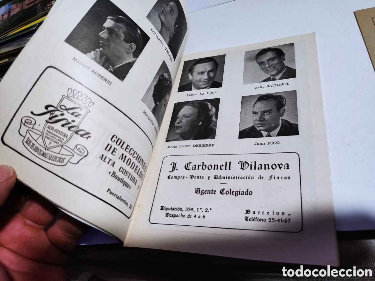 Libros: Gran teatro del liceo 1957-58 - Foto 4