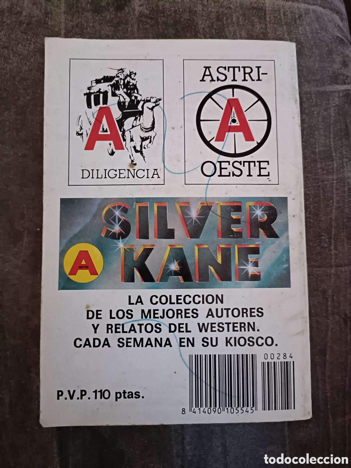 Libros: Libro Silver Kane -Ataud Stop- Novela Oeste 1.992 (1&deg; Edici&oacute;n) - Foto 2