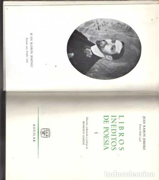 Libros: LIBROS INEDITOS DE POESIA. 1 Y 2. - JIMENEZ, Juan Ram&oacute;n. - Foto 1