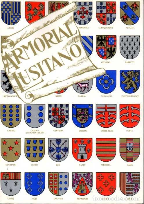 Libros: ARMORIAL LUSITANO. GENEALOGIA E HERALDICA. - MACHADO DE FARIA, Antonio.