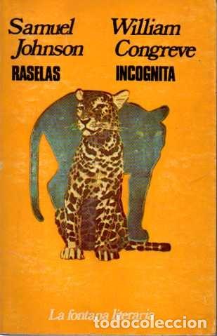 Libros: RASELAS. INCOGNITA. - JOHNSON, Samuel. CONGREVE, William. - Foto 1