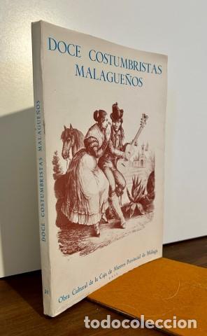 Libros: Doce costumbristas malague&ntilde;os - VV.AA - Foto 1