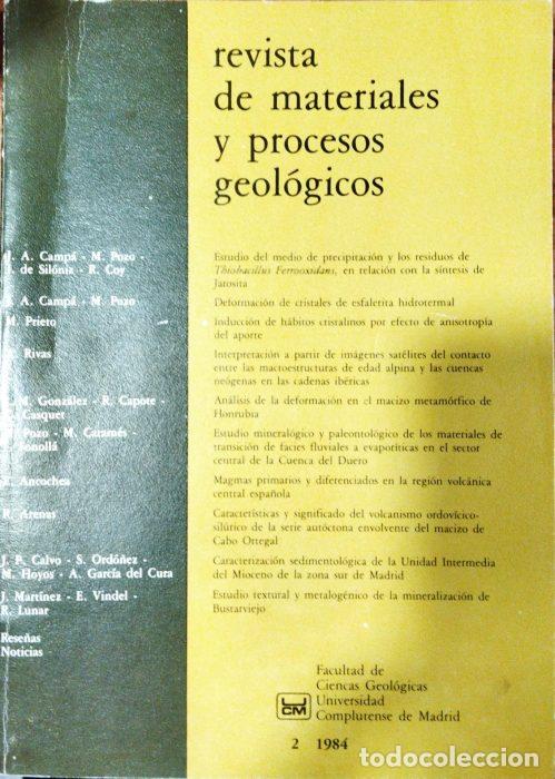 Libros: Revista de materiales y procesos geol&oacute;gicos &ndash; Volumen II - VVAA - Foto 1