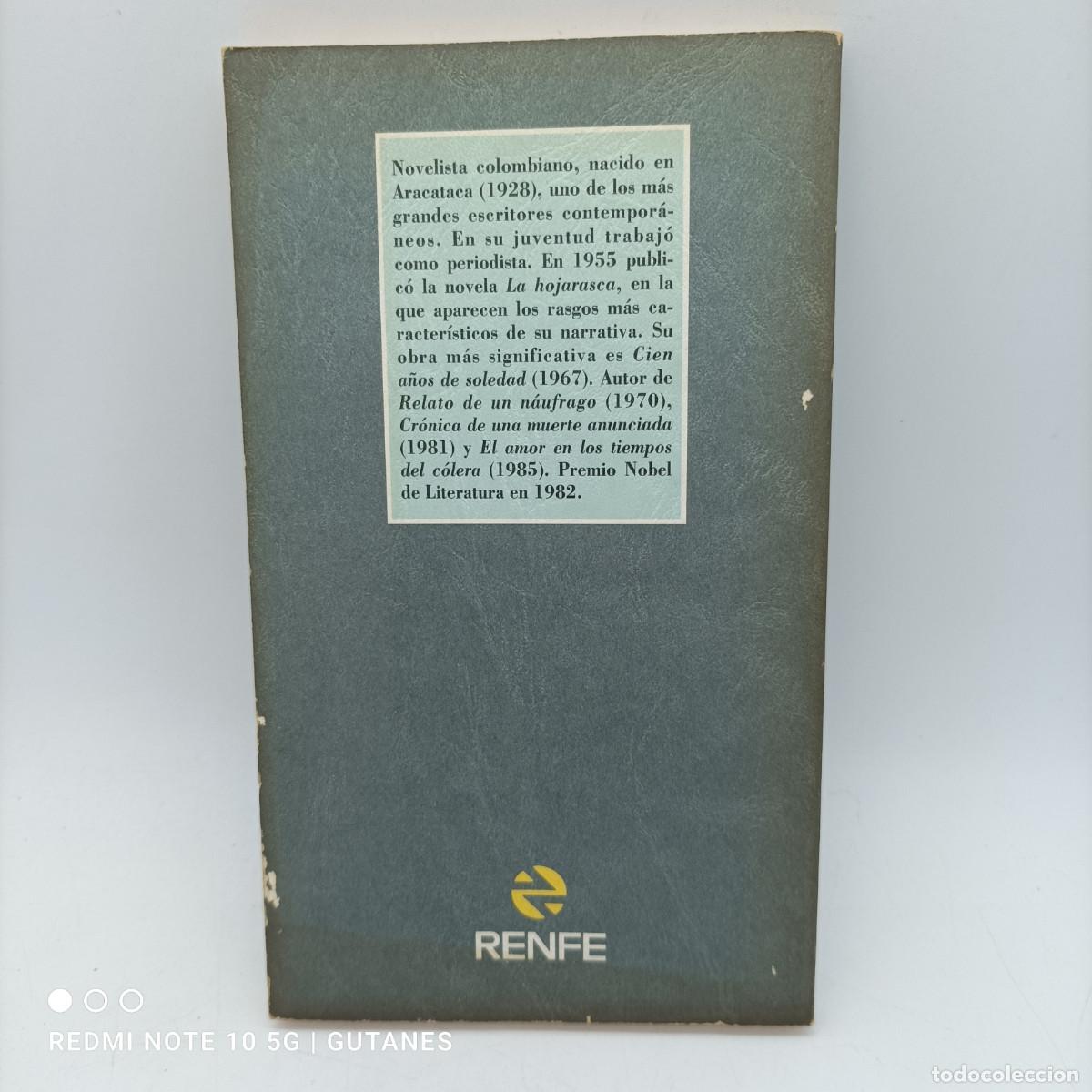 Libros: GABRIEL GARCIA MARQUEZ - LA HOJARASCA - Foto 2