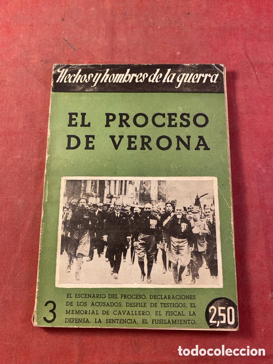 Libros: EL PROCESO DE VERONA - Foto 1
