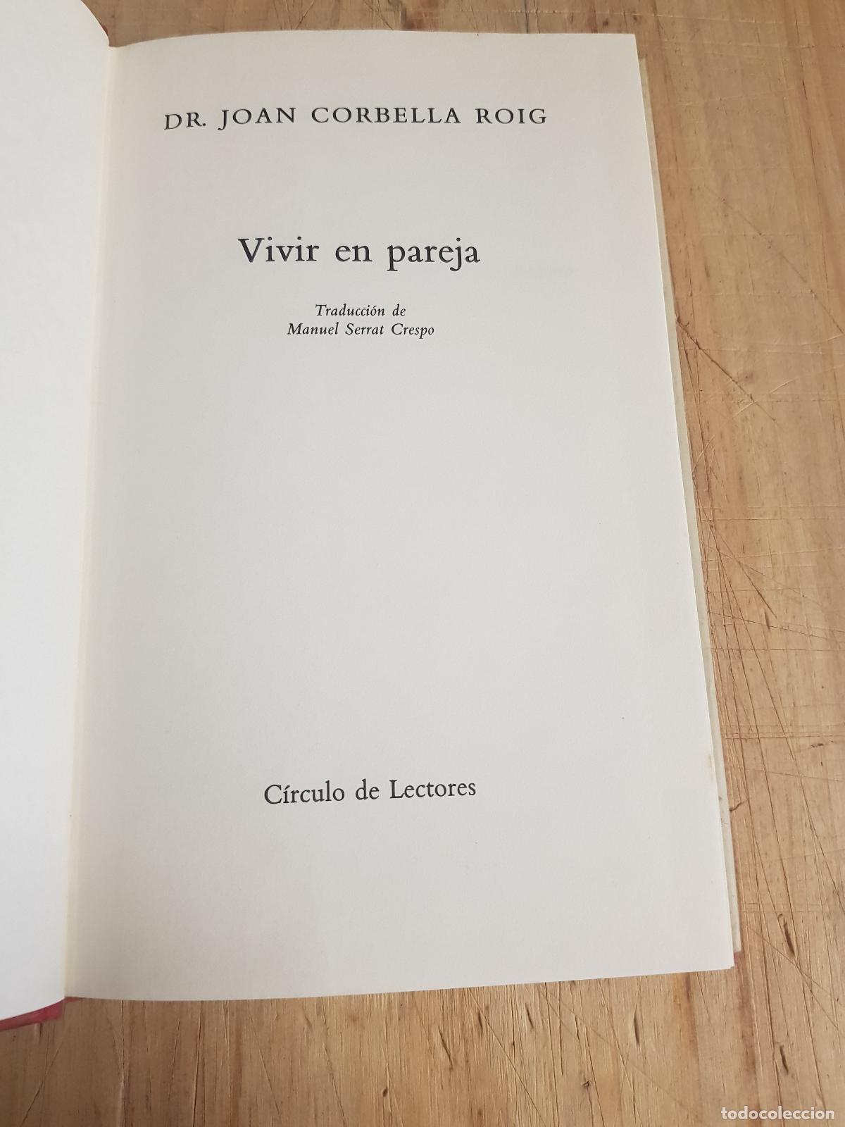 Libros: Vivir en pareja - Dr. Joan Corbella - Foto 2