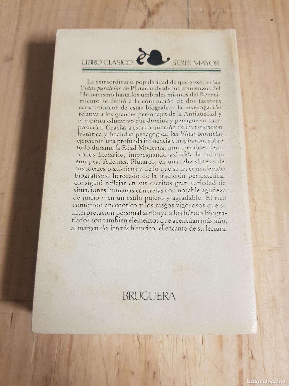 Libros: Vidas paralelas - Plutarco - Foto 2