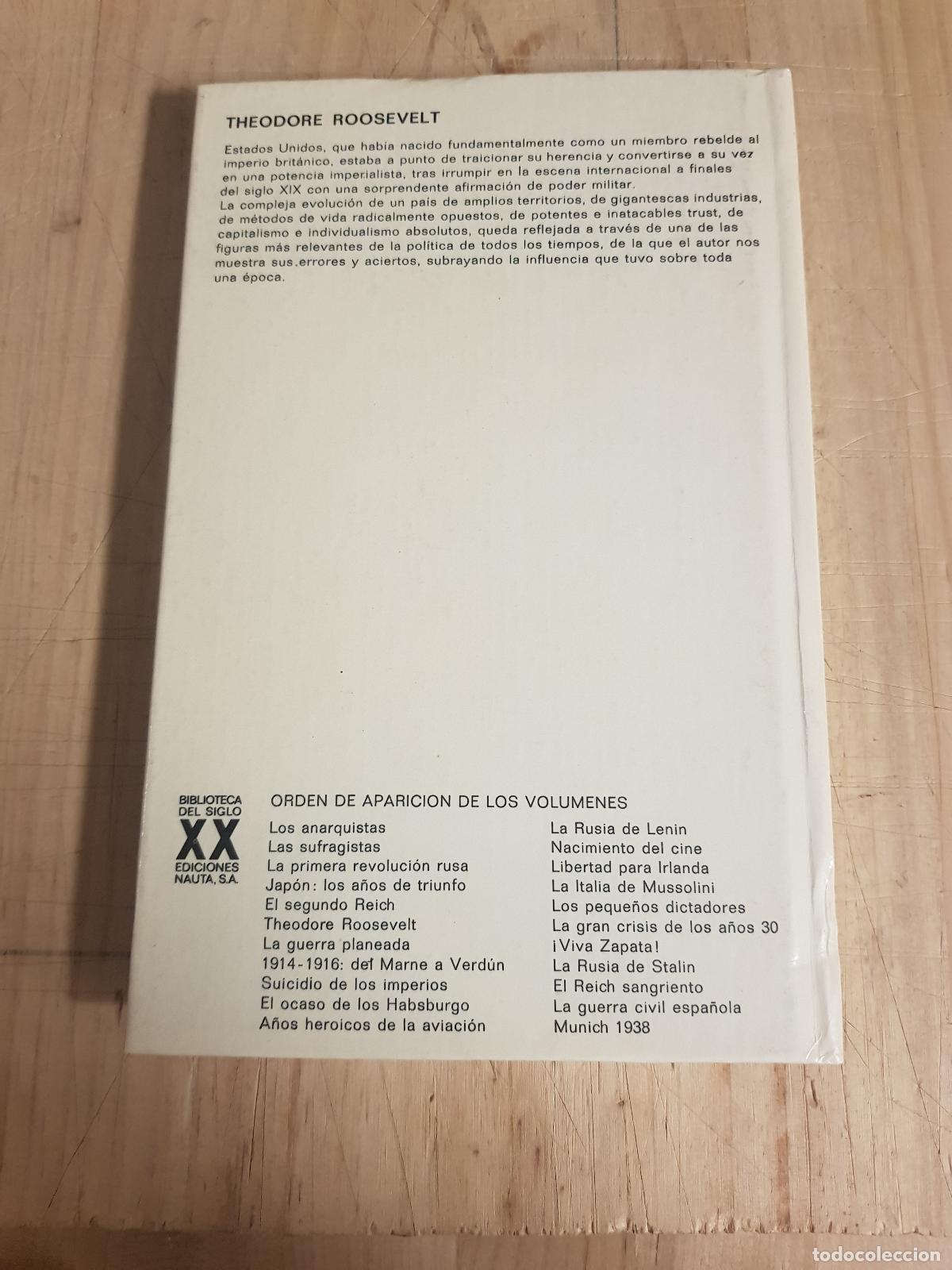 Libros: Theodore Roosevelt. Una figura y una &eacute;poca - A. E. Campbell - Foto 3