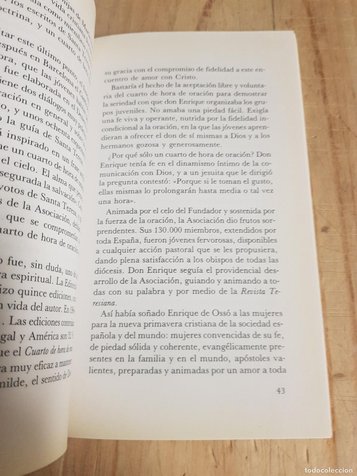Libros: Enrique de Oss&oacute; - Valent&iacute;n Macca O.C.D. - Foto 2